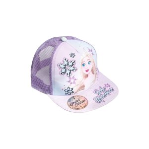 Frozen Flat Bill Trucker Cap