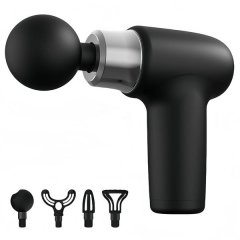 DC514 Portable Deep Tissue Massage Gun with 4 Massage Heads