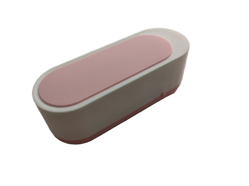Multifunctional Ultrasonic High Frequency Cleaning Machine - White/Pink