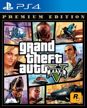 Grand Theft Auto V: Premium Edition for PS4 (GTA V)