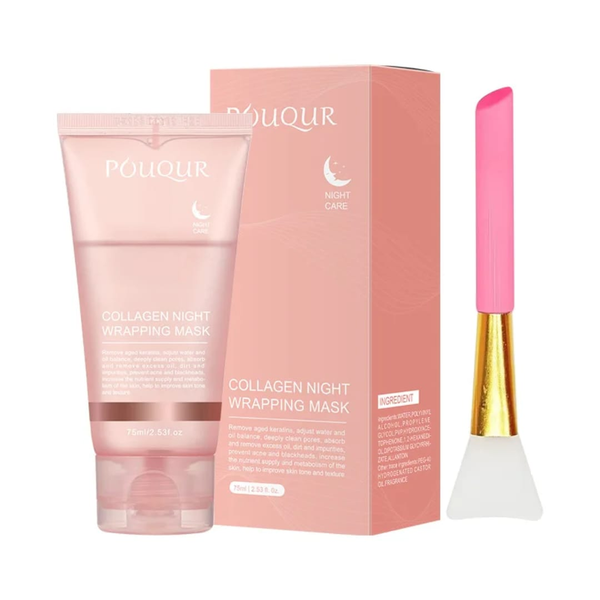 POUQUR Collagen Night Wrapping Mask