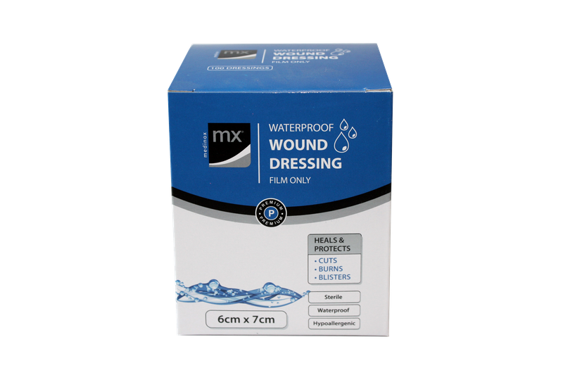 mx Wound Dressing Film x 100 - 6x7cm