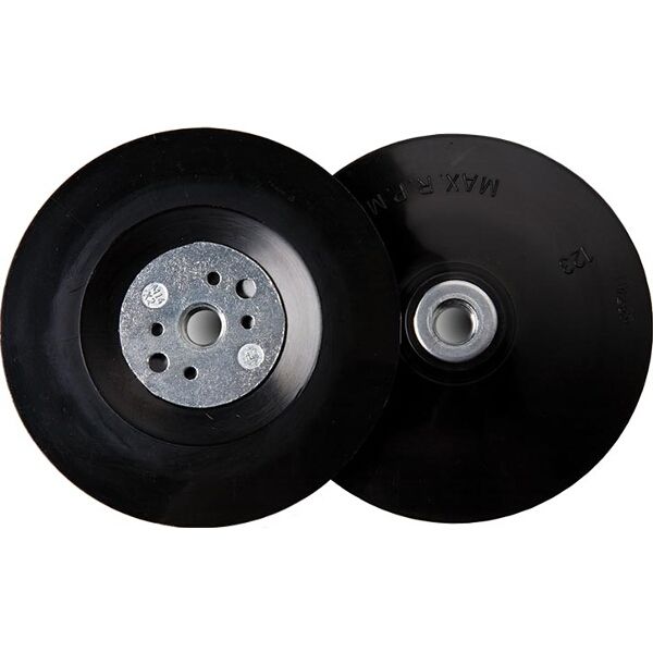 Flexipads Grinder Pad &amp; Nut 115mm M14X2mm Black