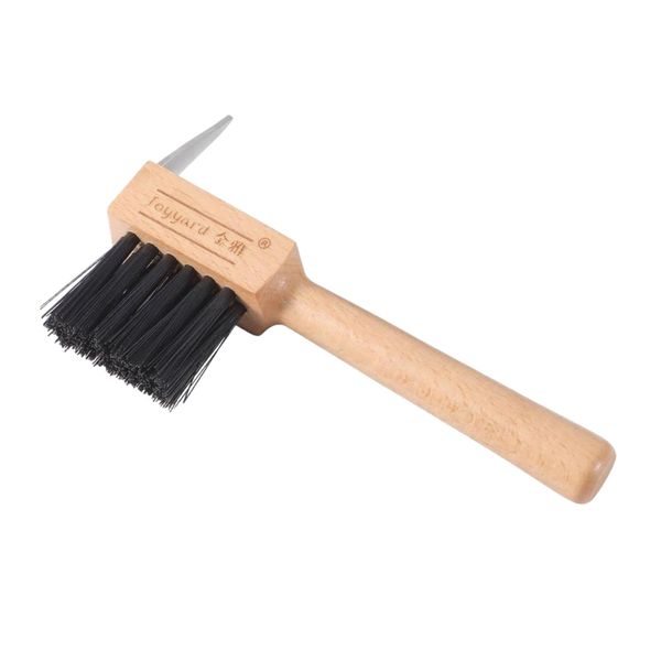 Pet Grooming Horse Shoes Cleaning Brush With Hooks