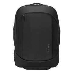 Targus Mobile Tech Traveller 15.6" Rolling Backpack - Black (Backpack and Roller)