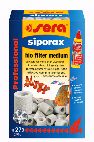 Sera Siporax Professional Bio Filter Medium 290g
