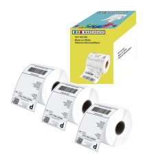 INKWAREHOUSE Thermal Shipping Labels 102 mm x 152 mm x 250pcs/Roll X 3