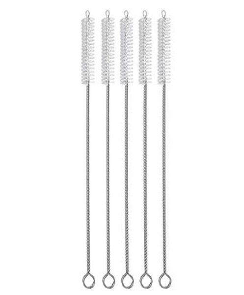Extra Length 24cm Tall Straw Cleaning Brushes