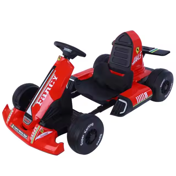 Kids Ride-On Kart with Racing Style Design - Long life Battery
