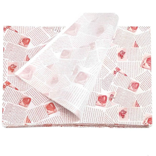 200 Piece Baking Sheets Wrapping Paper Oil-Proof Paper