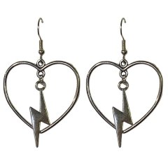 Heart Earrings For Women Hollow Heart Statement Earring