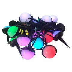 Outdoor Solar Christmas Garden Ground Lights With Remote-DC1025CT-RGB