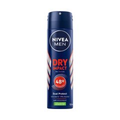 NIVEA MEN DEEP Dry Impact Anti-perspirant Deodorant Spray, 150ml