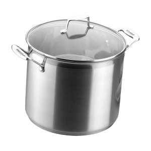 Scanpan - Stock Pot 11L, 26cm Stainless Steel Cooking Pot for Induction