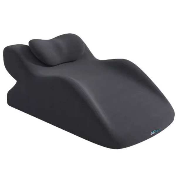 Simply Comfy Memory Foam Wedge Pillow For Stomach Sleepers &amp; Leg Elevation