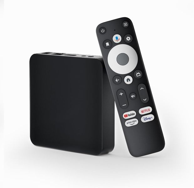 Dcolor GD2 TV Box-4K UHD Google &amp; Netflix Certified with Pre-Loaded Apps