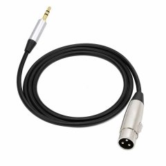 3.5mm TRS To XLR Female Audio Cable - Microphone &amp; Mixer Adapter 1.8M