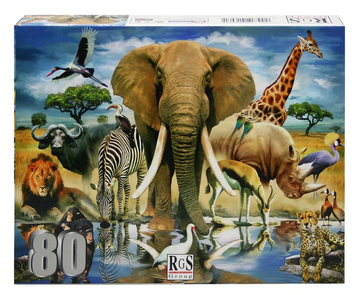 RGS Group African Oasis 80 Piece Jigsaw Puzzle