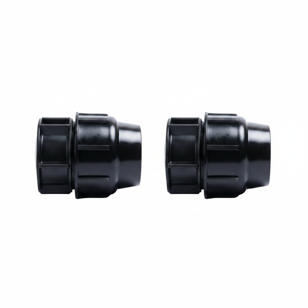 Jenfit 50mm Compression Endcap for Agricultural Irrigation Systems - 2 Pack