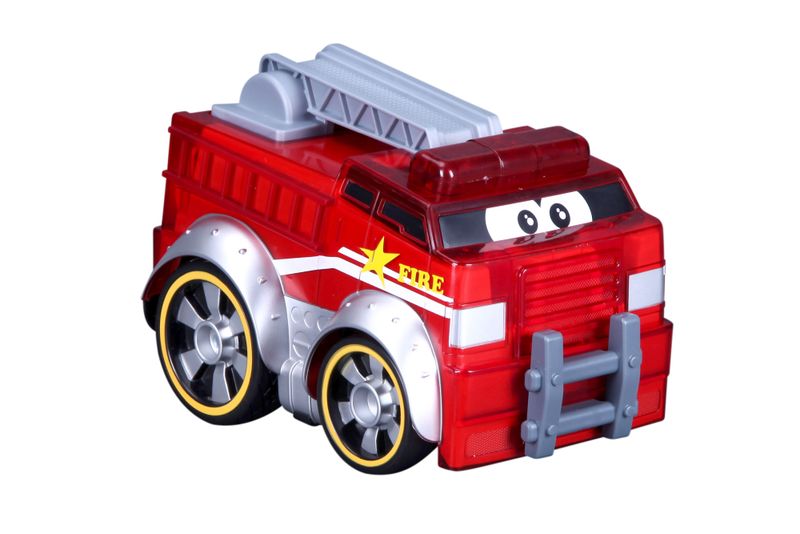 Bb Junior Push &amp; Glow - Fire Truck (18cm)