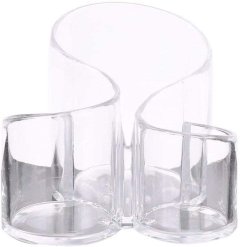 Styleberry Circular Clear Cosmetic Organizer