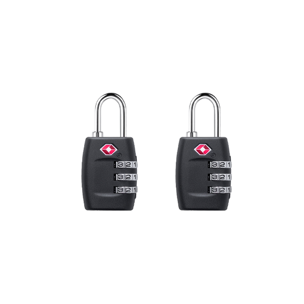 TSA Customs Password Lock, Luggage Lock, Luggage Zipper - Two Pack