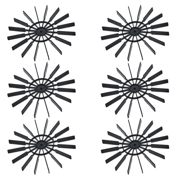 Toy Hobby Electric RC Boat Propeller Model Accessory Set of 6 (10cm)