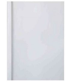 GBC 6mm Thermal Binding Covers - Silk White (25 Pack)