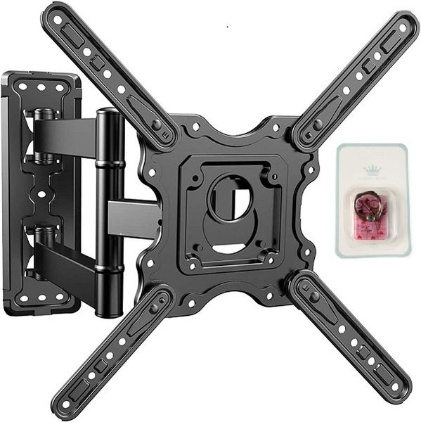 32-65 Black Full Motion Cantilever Mount For LED And LCD TVs + RingStent