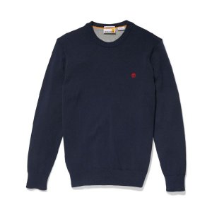 Timberland Men Navy Williams River Crew Neck Jumper