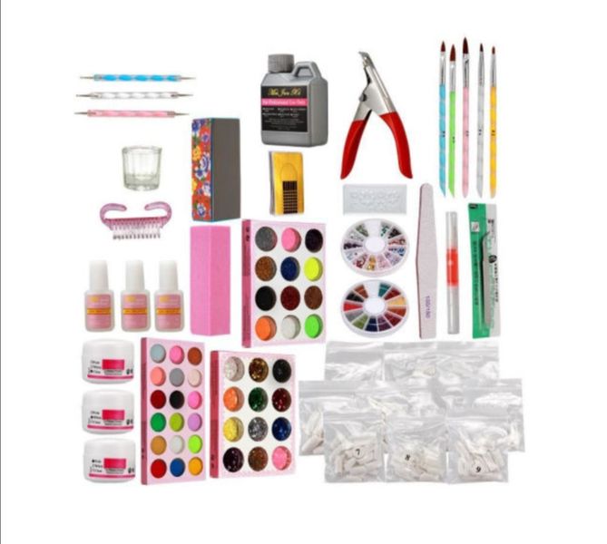 Professional Jumbo Pro Nail Acrylic Powder Set