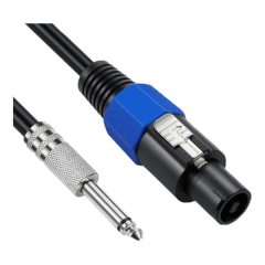Hybrid Speakon - 1/4 Jack Speaker Cable (15m)