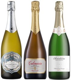 3 Bottle Mixed case of Premium MCC Wines - 3 x 750ml