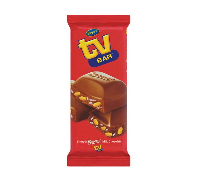 Beacon - TV Bar Milk Chocolate Slab 12x80g