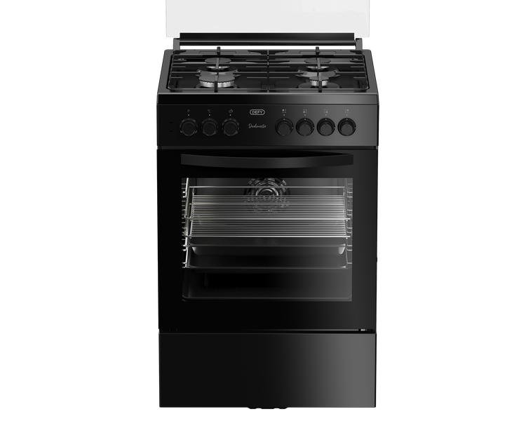 Defy 60cm Multifunction Gas Electric Stove Black DGS606