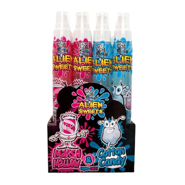 Alien Spray Cotton Candy - 4 x 4 Pack