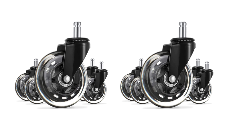 Office Chair Castor Wheels - 10pcs - Universal Stem