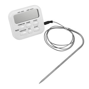 LCD Digital Kitchen Thermometers Timer