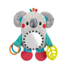 Sassy - Sensory Baby Toy &amp; Mirror - Koala