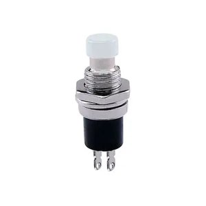 Push button switch PBS-110 White Press Break