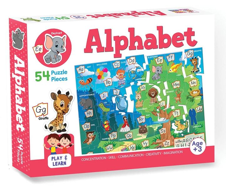 Alphabet Jigsaw Puzzle 54 Piece x 2