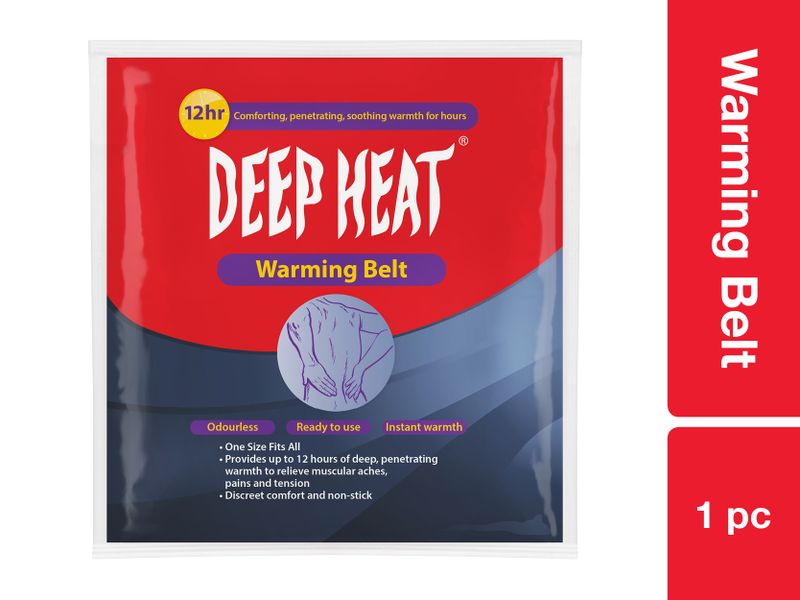 Deep Heat Warming Muscle Pain Relief Belt 1PC