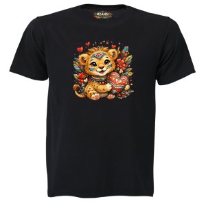 Baby/Toddle/Kids-Valentine's-Mzanzi-Shirt-DTF Baby Leopard