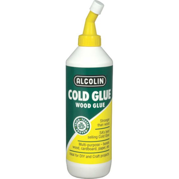 Bulk Pack x 2 Alcolin - Glue Wood Cold 500ml (12)