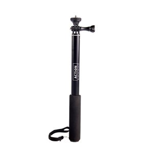 Action Mounts GoPro Action Camera Extendable Selfie Stick Monopod- 1m