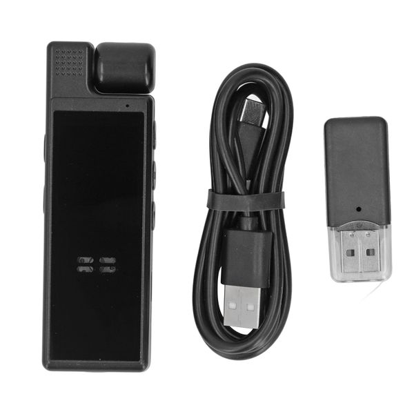 Portable Pocket Camcorder: 180 Rotatable Lens, Waterproof, 24H Battery
