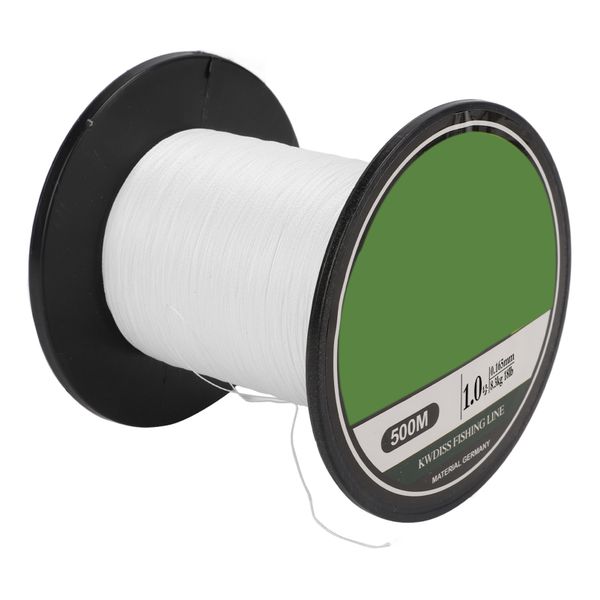 Braided Fishing Line 500m 4-Strand PE for Saltwater and Freshwater