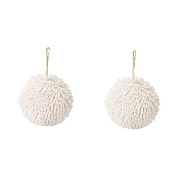Sophie &amp; Panda Fuzzy Ball Towel (Set of 2)