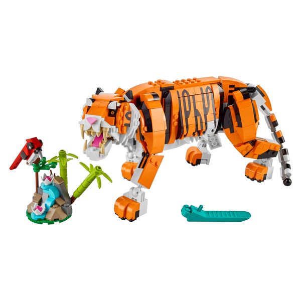 LEGO 31129 Creator 3-in-1 Majestic Tiger Kids Toy Set - Parallel Import
