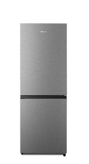Hisense 223L Bottom Freezer Fridge - Inox